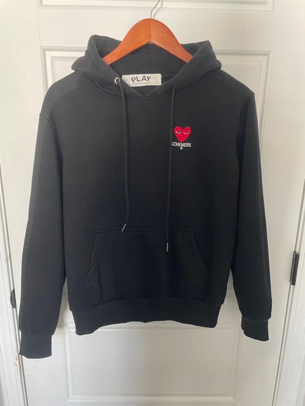PLAY Comme des Garcons Schemers Hoodie Black Small
